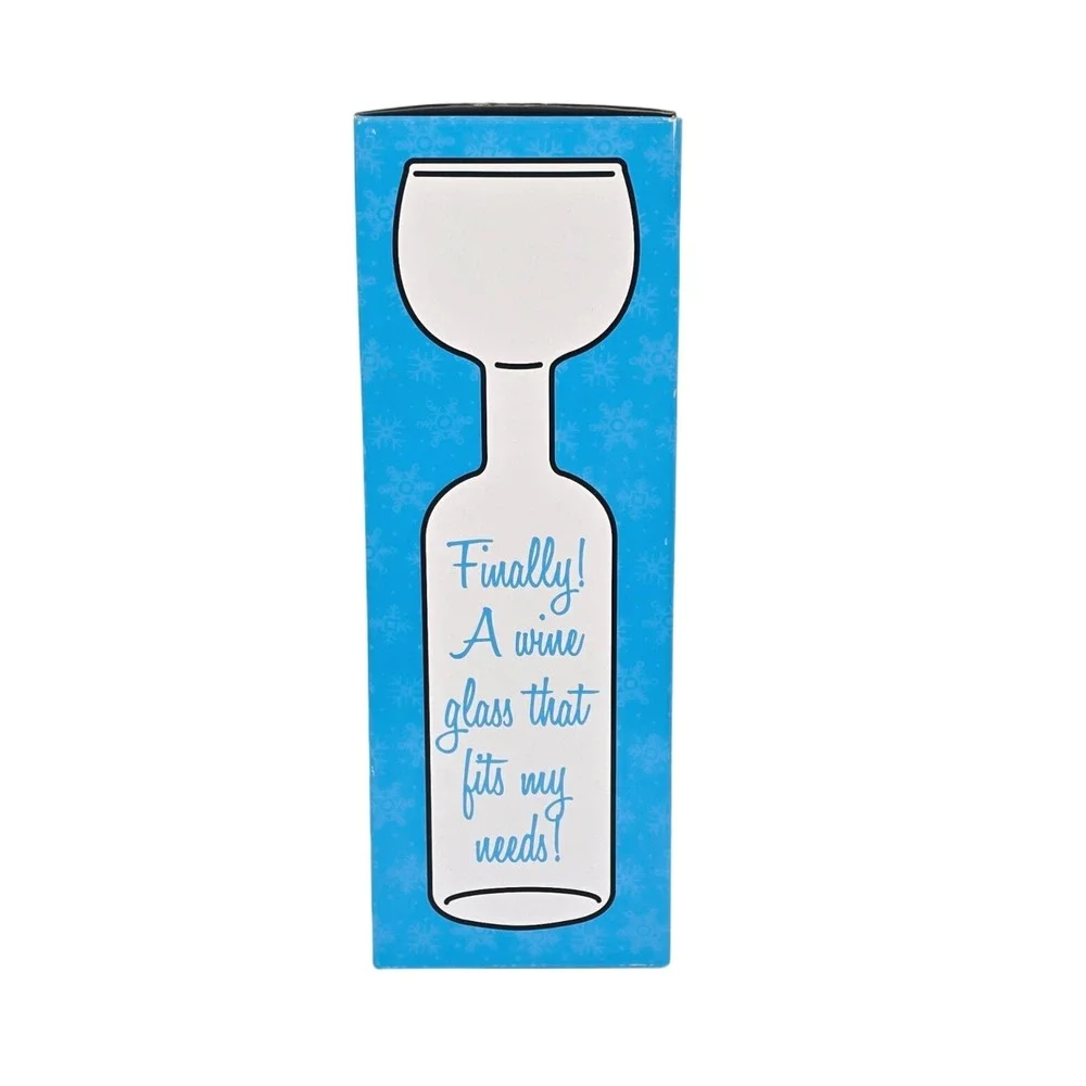 BigMouth Inc The Original Wine Bottle Glass‎ Holds a Full Bottle Novelty Gift